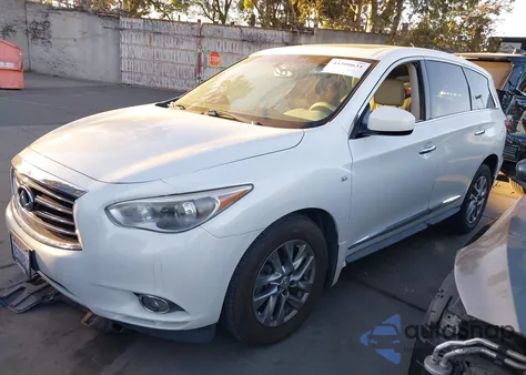2014 Infiniti Qx60 z USA, uszkodzony, nr VIN 5N1AL0MN7EC514494